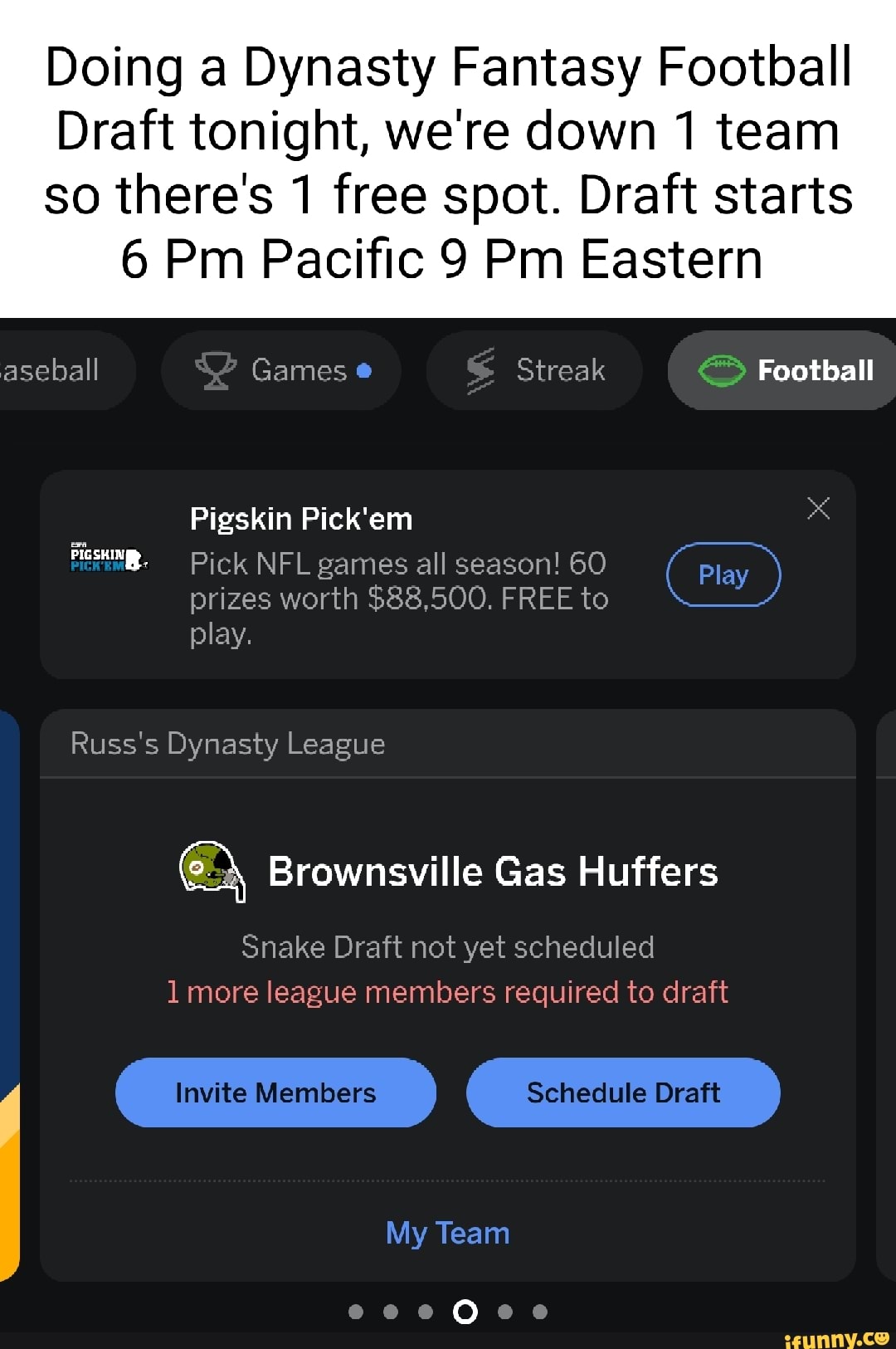 pigskin pick em league