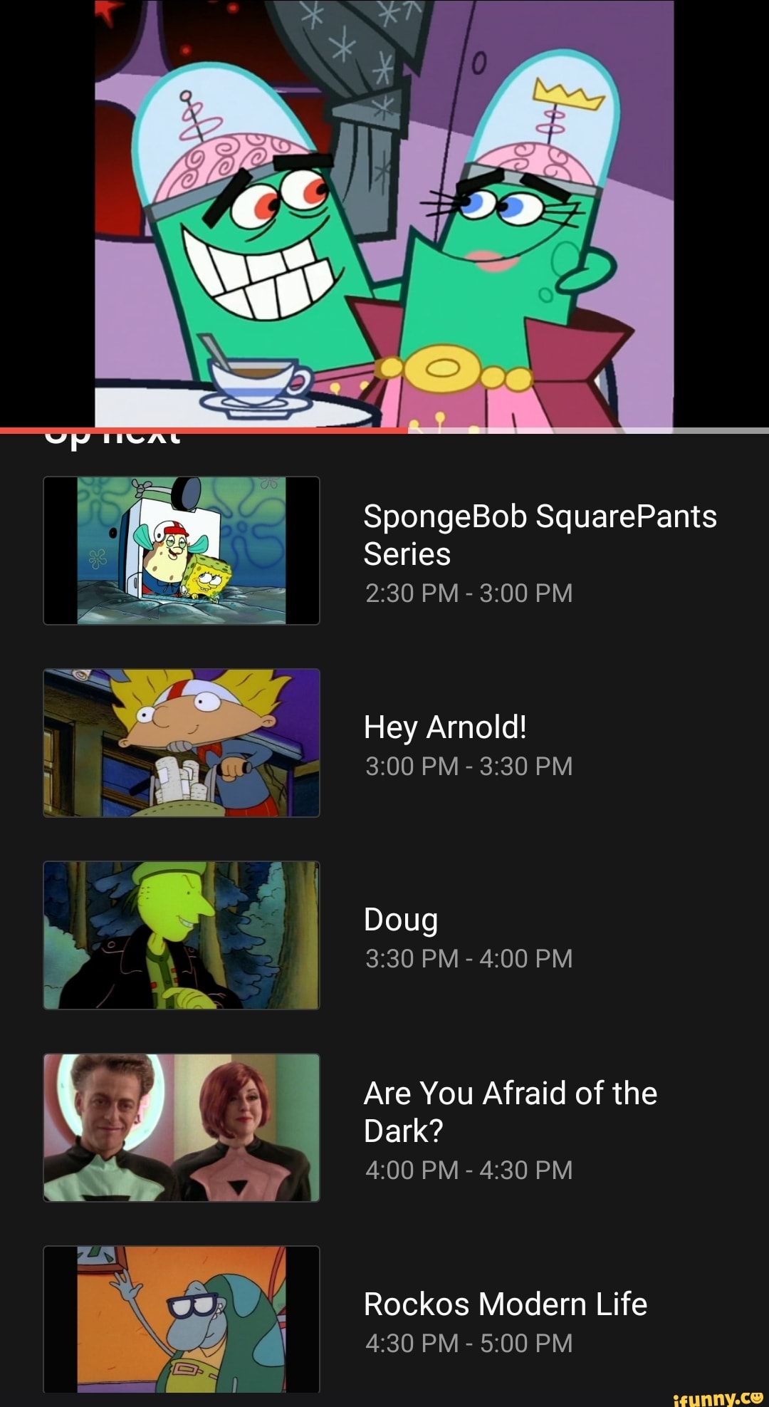 Spongebob Squarepants Series Pm Pm Hey Arnold Pm Pm Doug Pm Pm Are You Afraid Of The Dark 6990