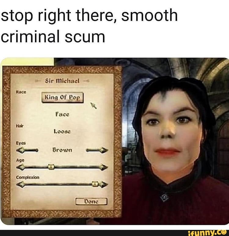 halt right there criminal scum