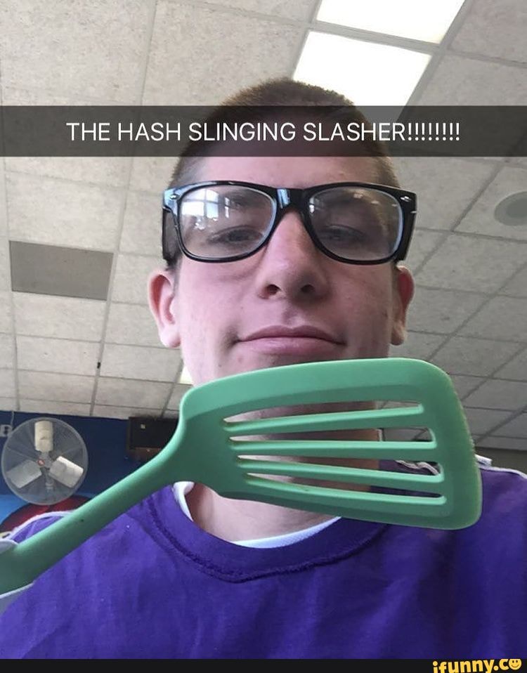 what does the hash slinging slasher sound like