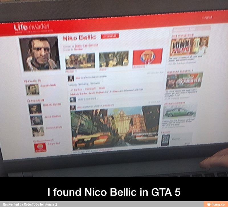 Ifound Nico Bellic in GTA 5 - I found Nico Bellic in GTA 5