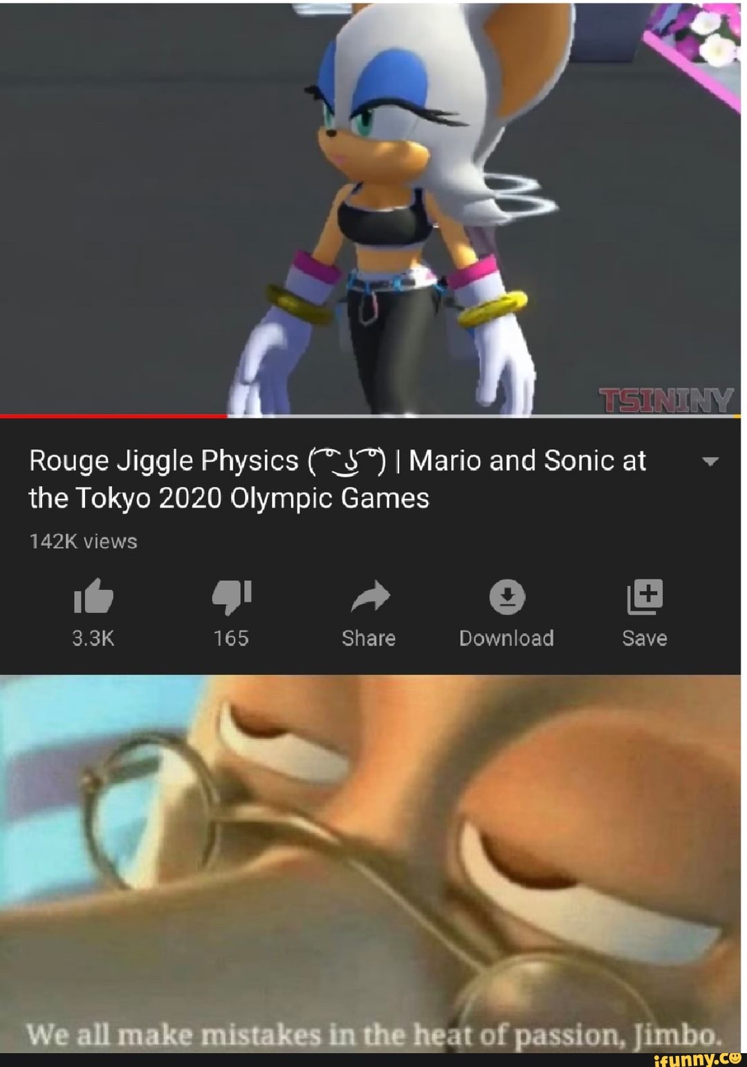 Rouge Jiggle Physics (™$~) I Mario and Sonic at the Tokyo 2020 Olympic  Games - iFunny