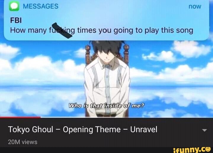 unravel tokyo ghoul opening