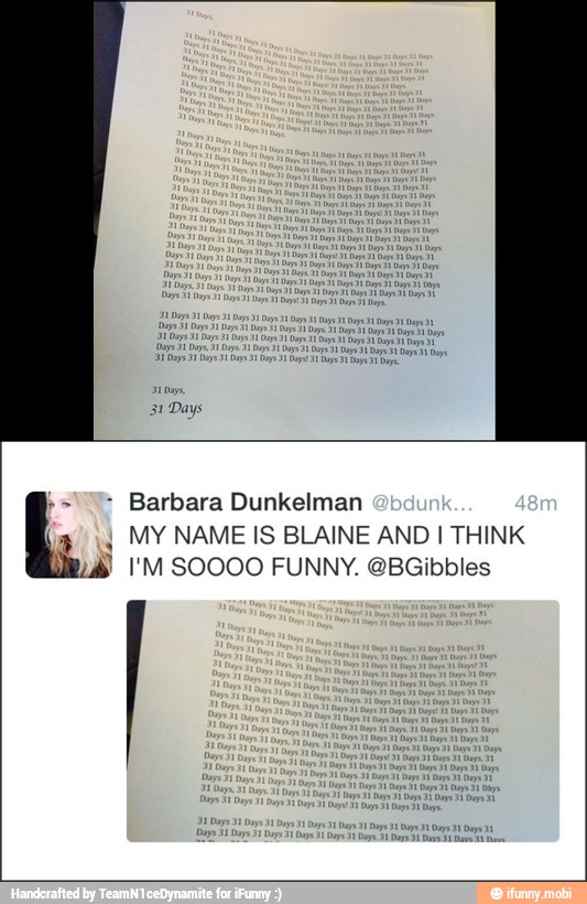 Barbara Dunkelman
4
MY NAME IS BLAINE AND I THINK
I