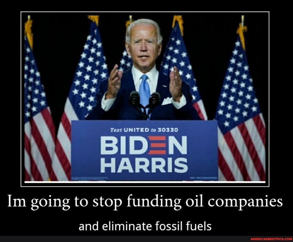 al
Text UNITED to 30330
HARRIS
Im going to stop funding oil companies
and eliminate fossil fuels