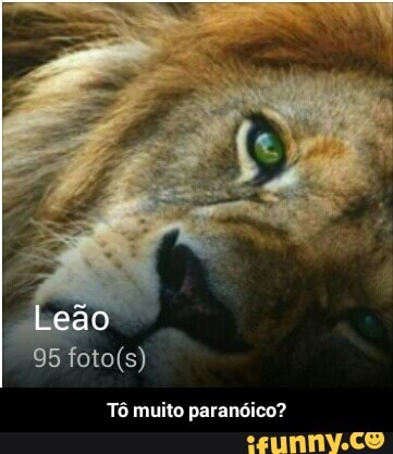 Tô muito paranóico? - Tô muito paranóico?