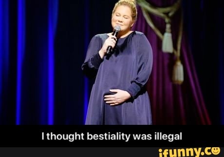 I thought bestiality was illegal - I thought bestiality was illegal