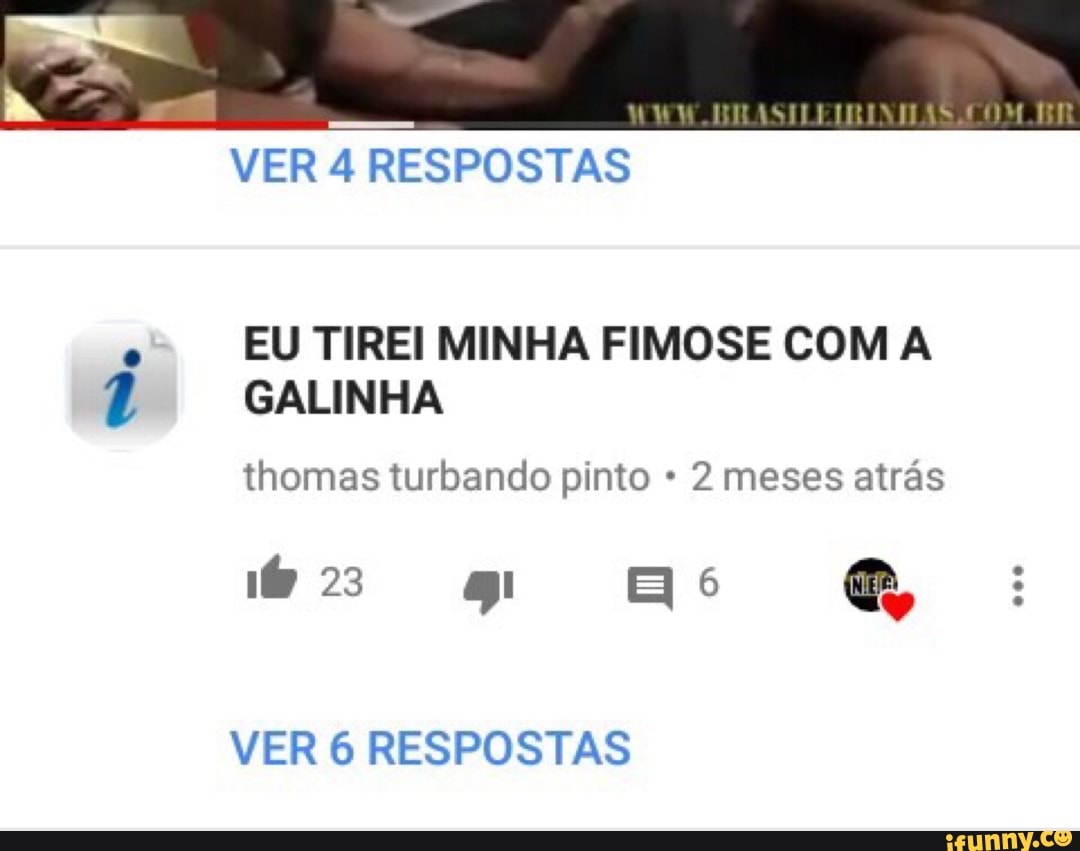 do EU TIREI MINHA FIMOSE COM A
thomas turbando pinto 2 meses atrás
VER 6 RESPOSTAS