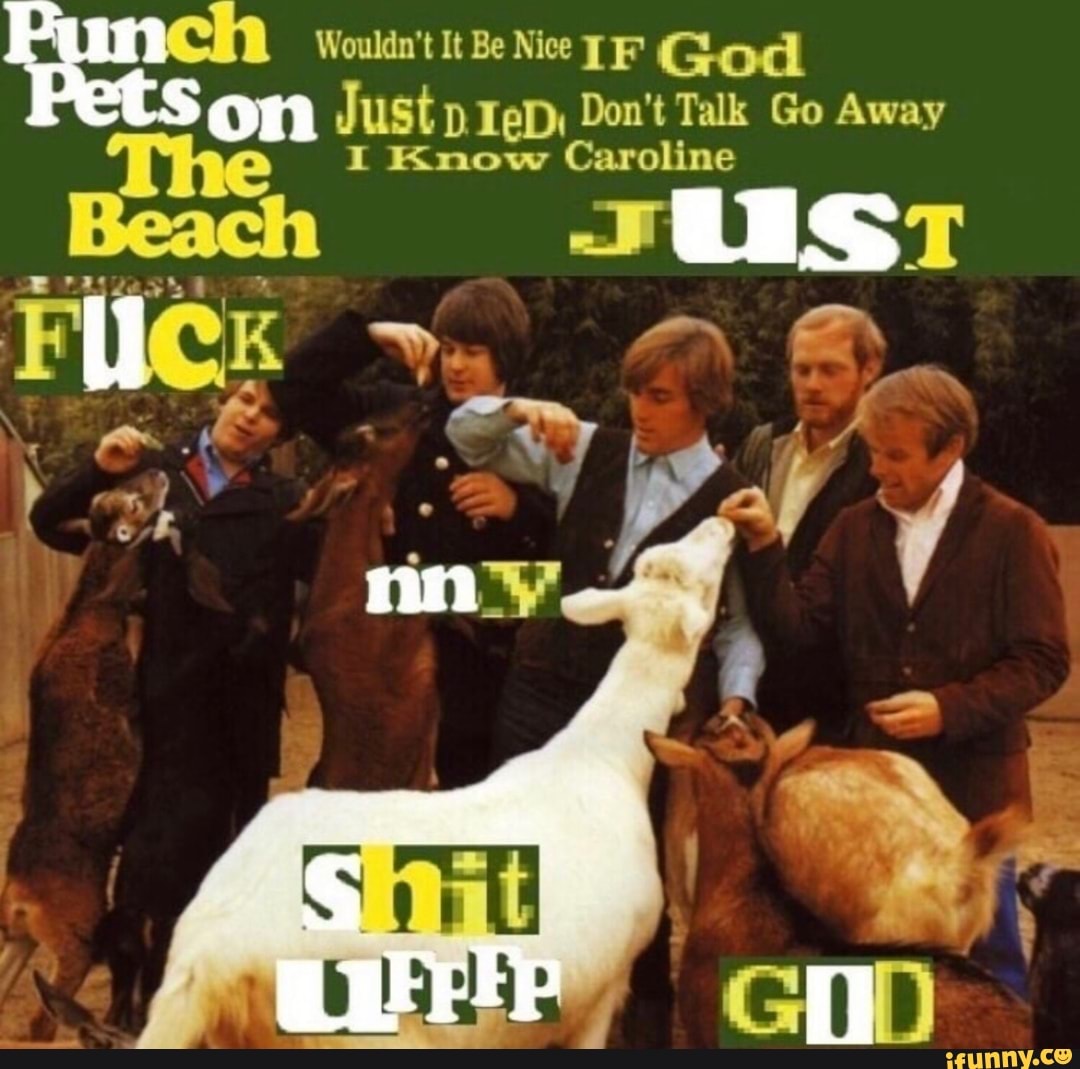 He wouldn t. Wouldn't it be nice the Beach boys. Pet Sounds God only knows. Very nice God афиша. Beach boys 