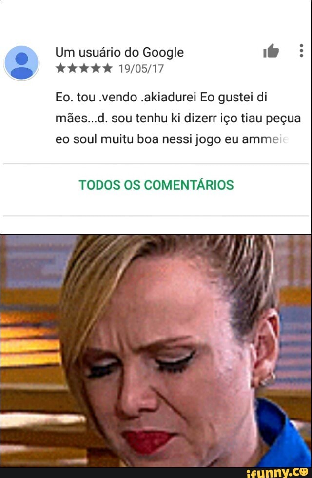 mães...d. sou tenhu ki dizerr iço tiau peçua
eo soul muitu boa nessi jogo eu amme
TODOS OS COMENTÁRIOS