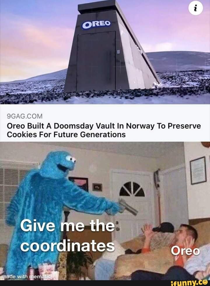 Oreo Built A Doomsday Vault In Norway To Preserve Cookies For Future