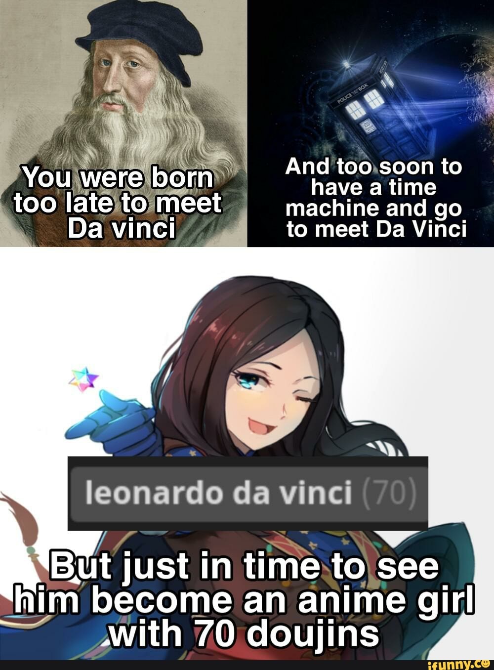 become an
anime girl with 70 doujins
Bet just in
see