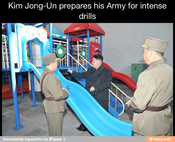 Kim Jong-Un prepares his Army for intense
drills
