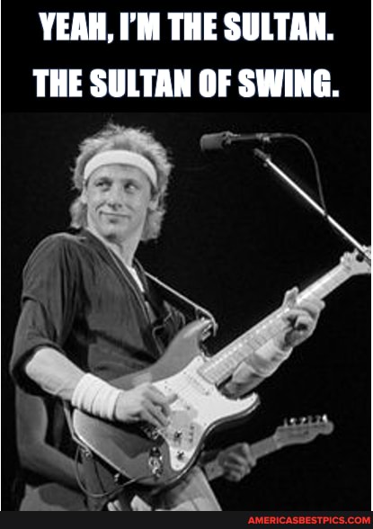 Dire Straits answers to Sultan and/or Sultan of Swing. 