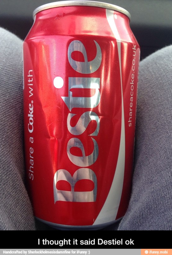 I thought it said Destiel ok - I thought it said Destiel ok