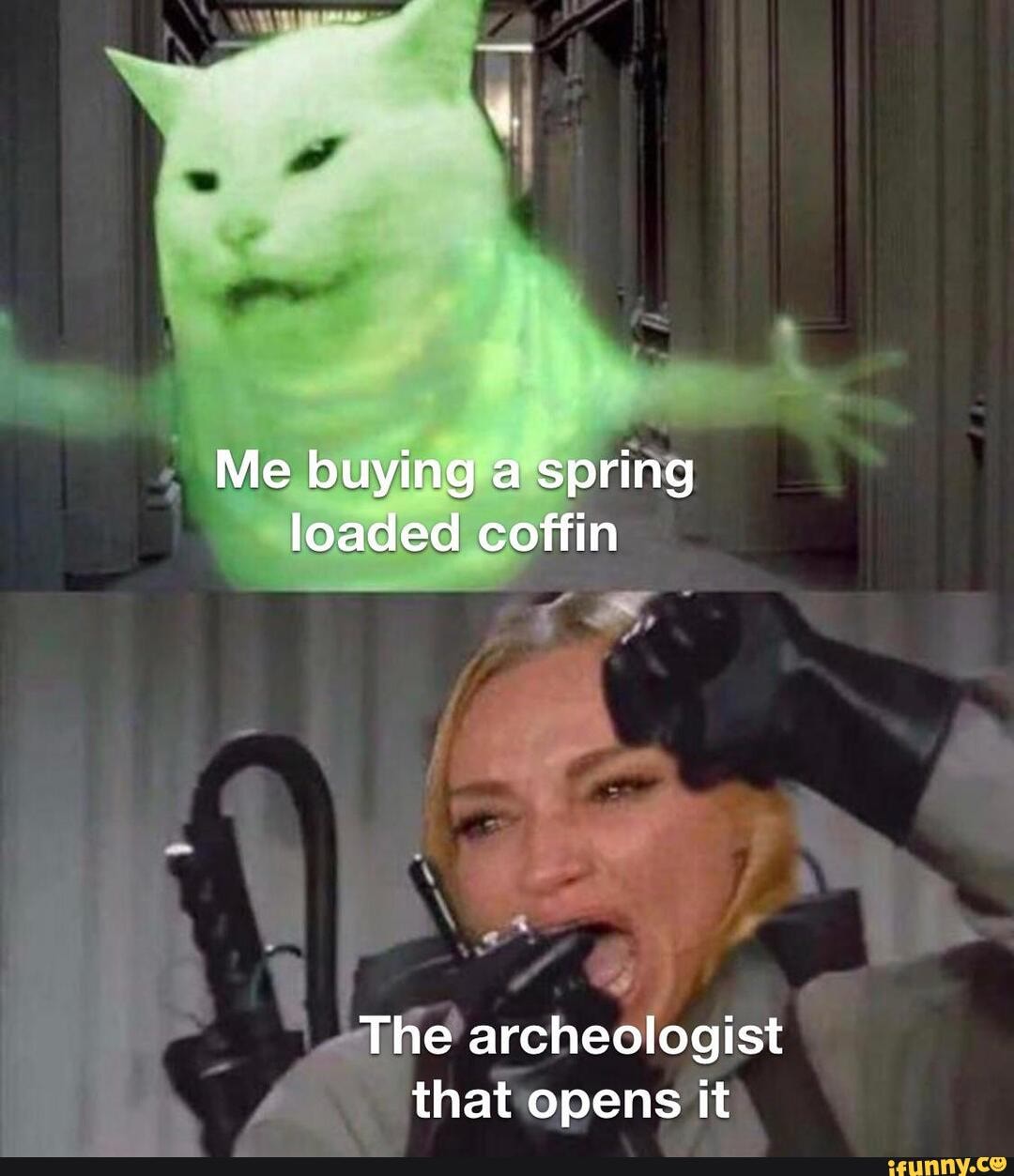 he archeologist thatopens it