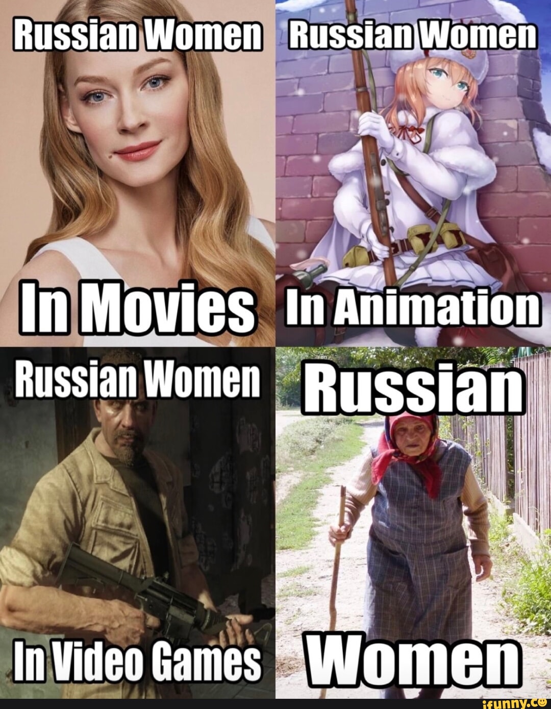 Russian Woman Meme