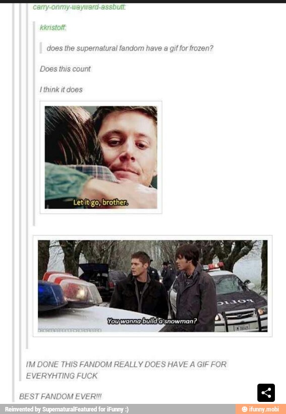 DONE THIS FANDOM REALLY DOES HAVE A GIF FOR
EVERYHTING FUCK
BEST FAND