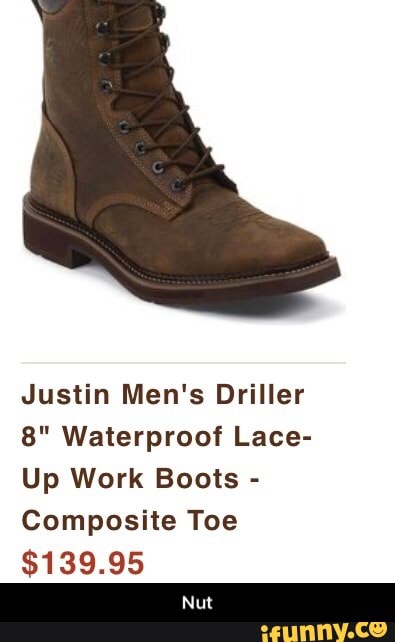 justin driller waterproof comp toe