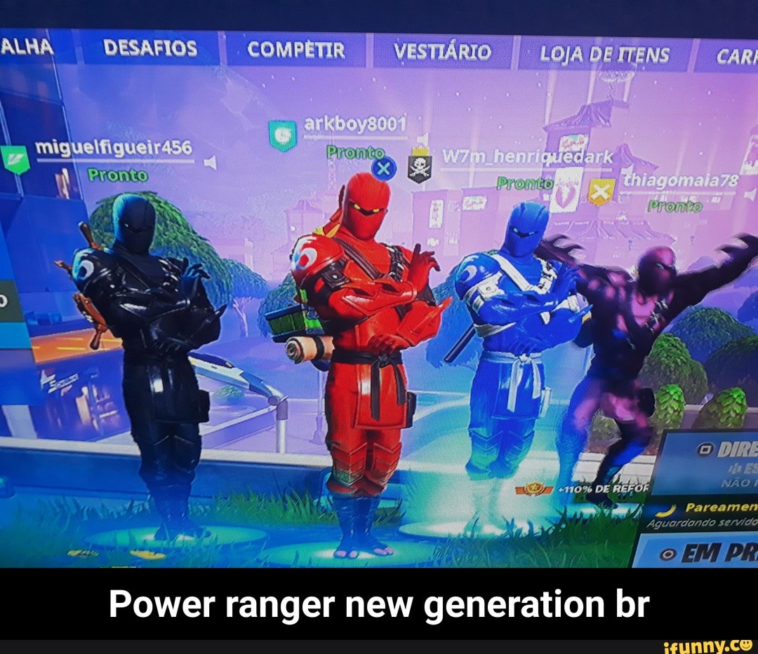 ALHA
DESAFIOS
Power
ranger new generation - Power ranger new generation br