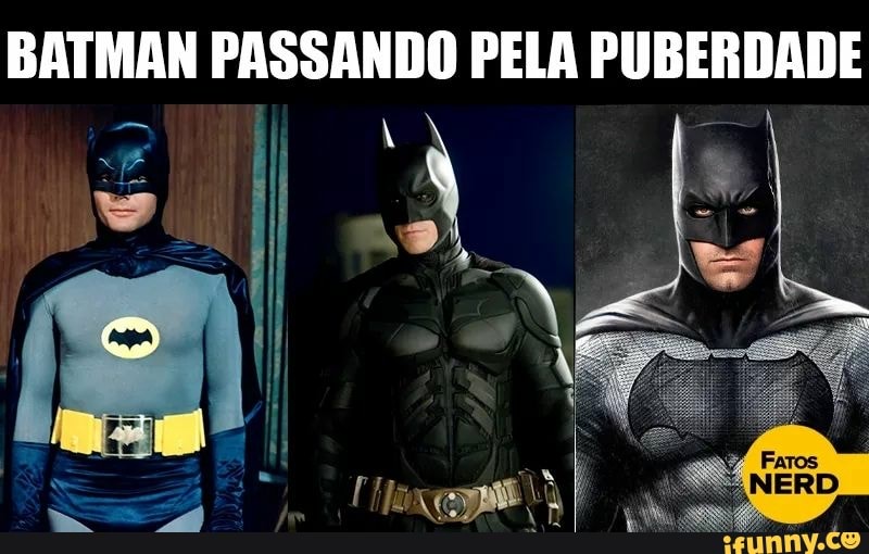 BATMAN PASSANDO PELA PUBERDADE