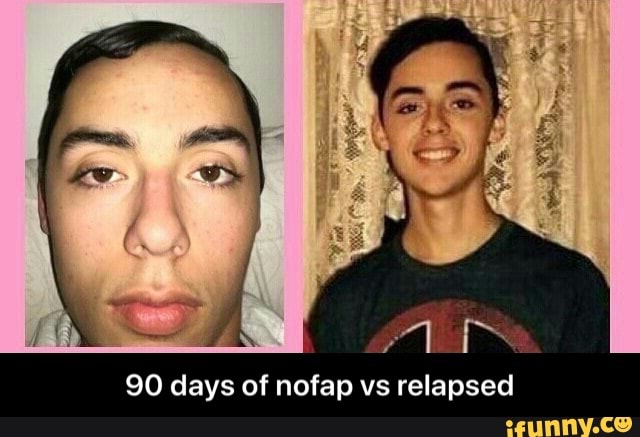 90 days of nofap vs relapsed.