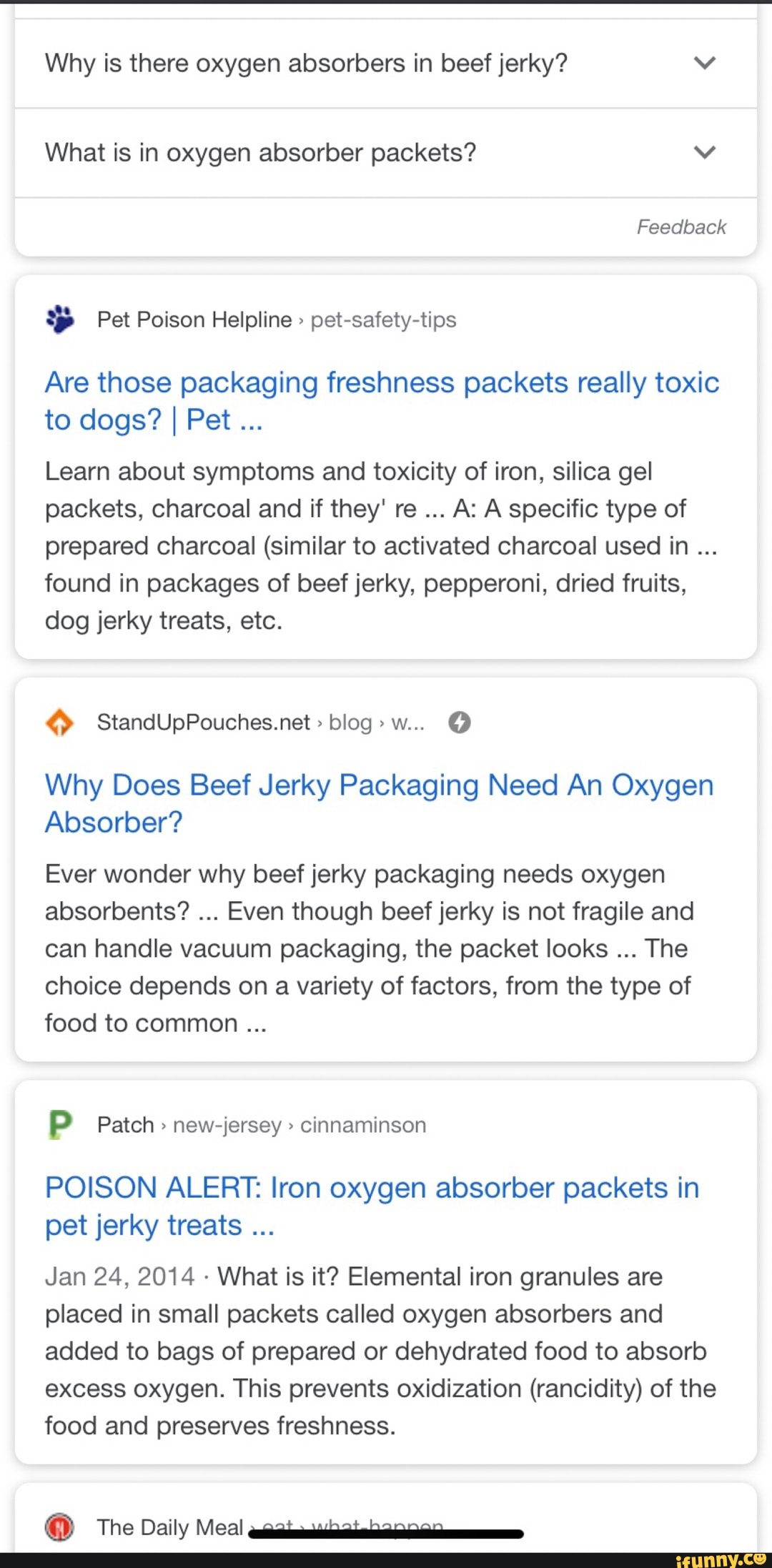 are those packaging freshness packets really toxic to dogs