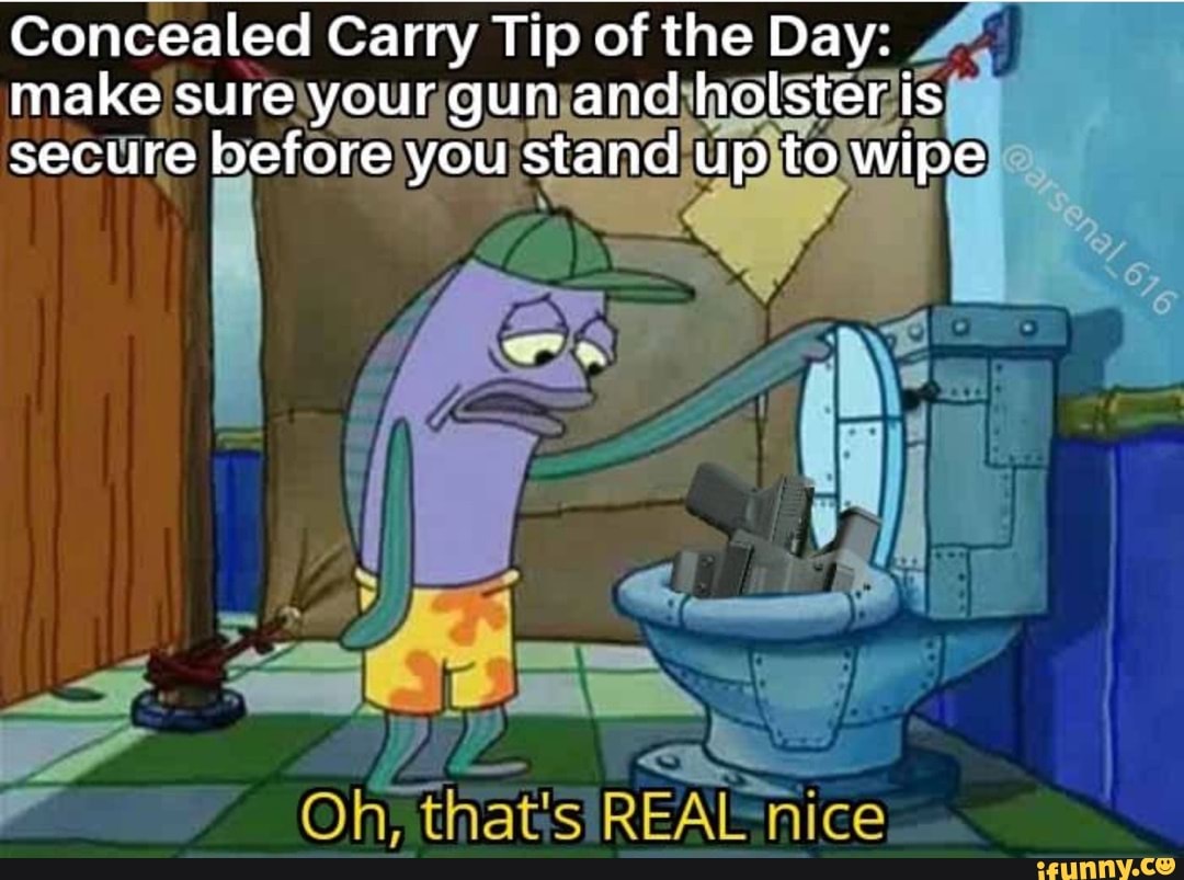 Concealed Carry Tip of the Day make sure your gun and holster is