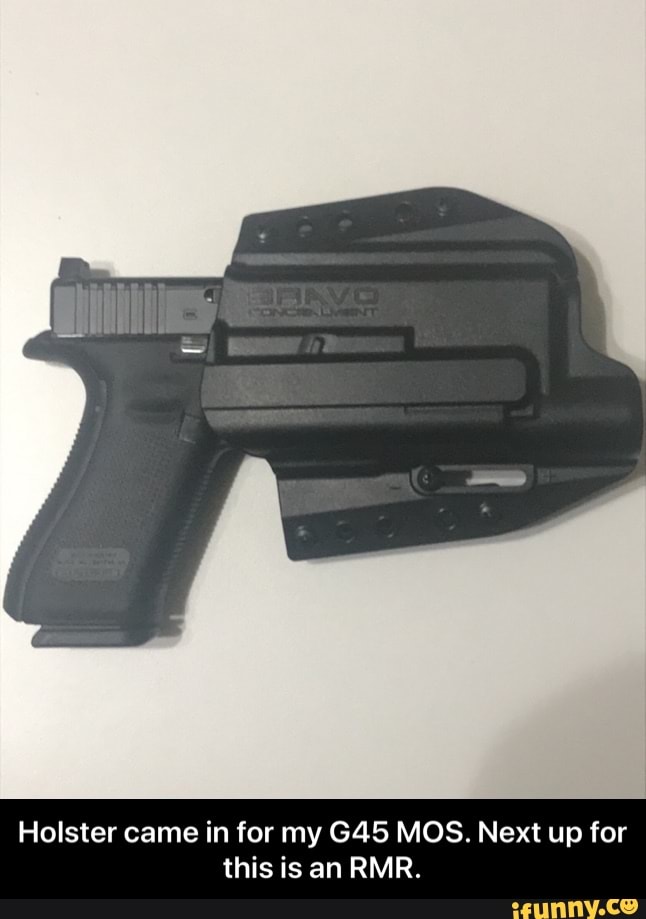 Holster came in for my G45 MOS. Next up for
this is an RMR. - Holster came in for my G45 MOS. Next up for this is an RMR.