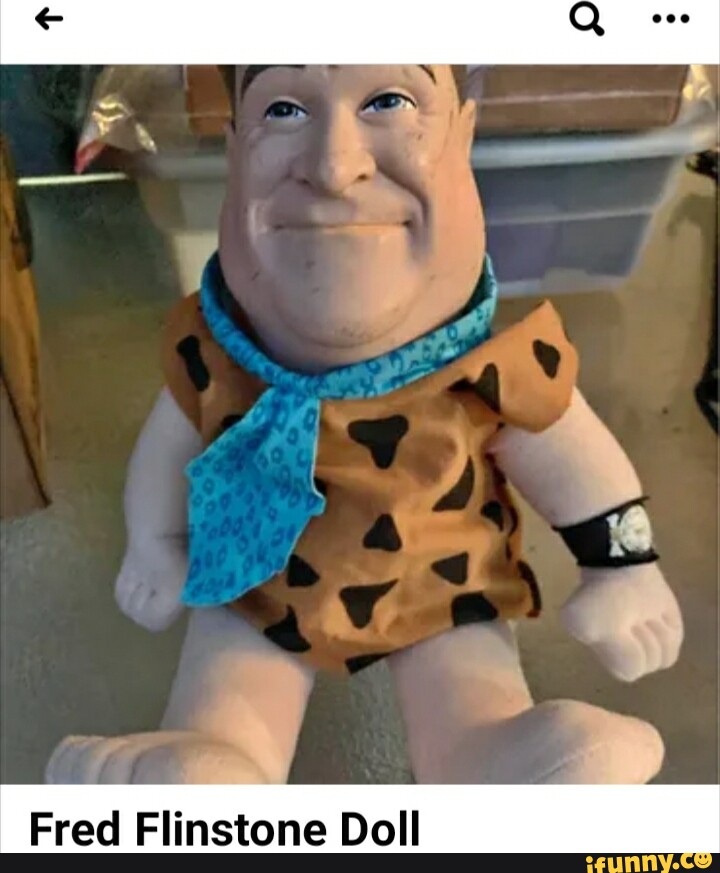 Fred Flinstone Doll IFunny