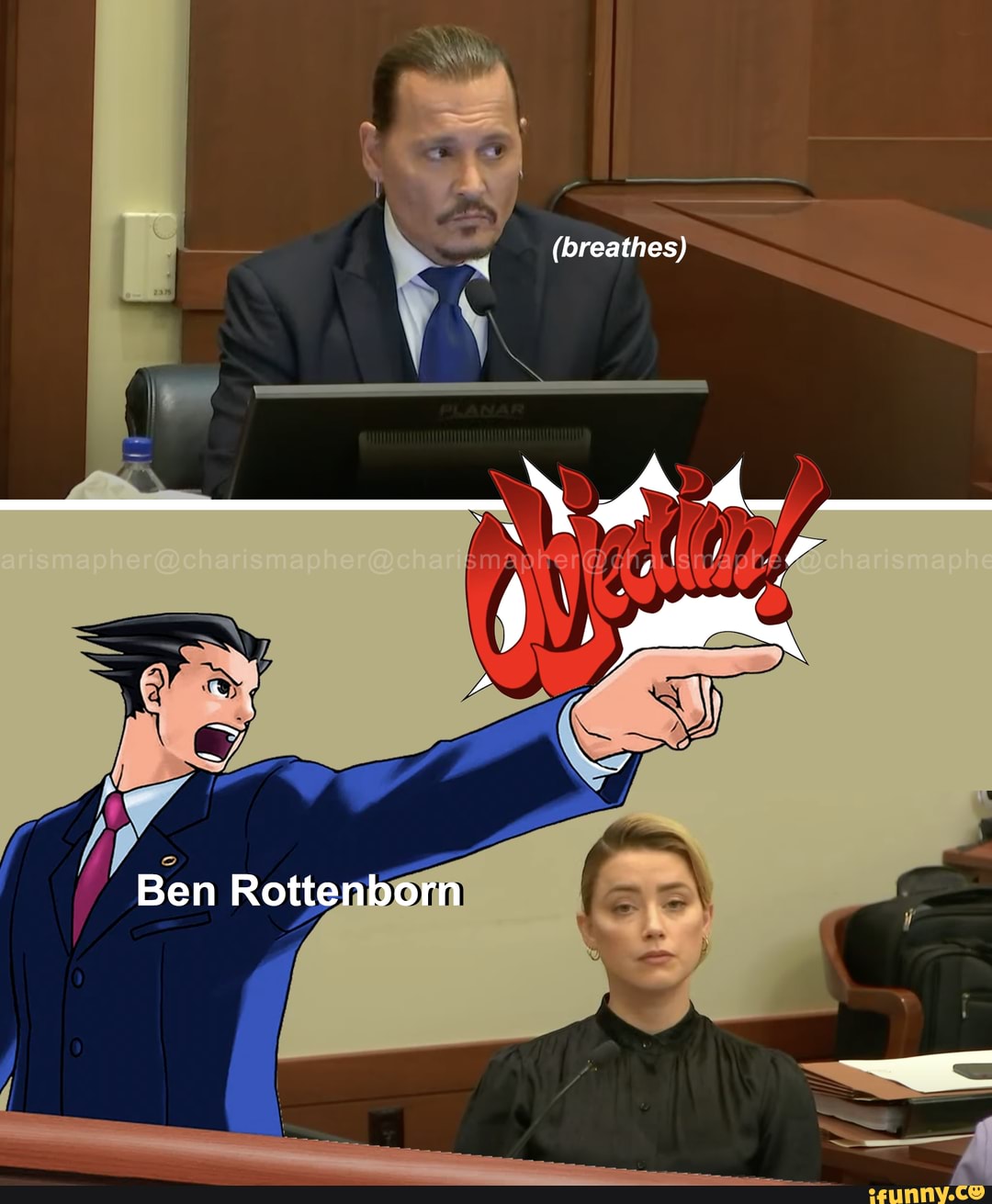 Pulls out a gun and shoots his wife and turns to the gun himself and