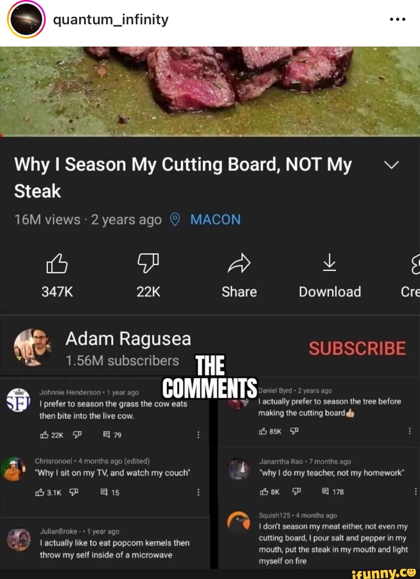 Ragusea memes. Best Collection of funny Ragusea pictures on iFunny