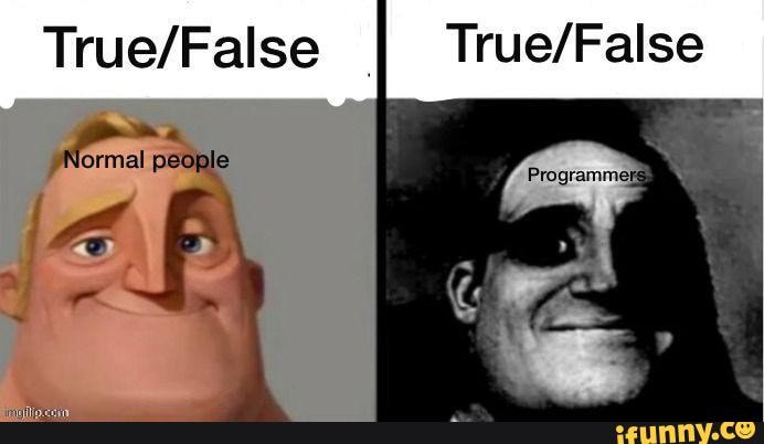 Booleans memes. Best Collection of funny Booleans pictures on iFunny