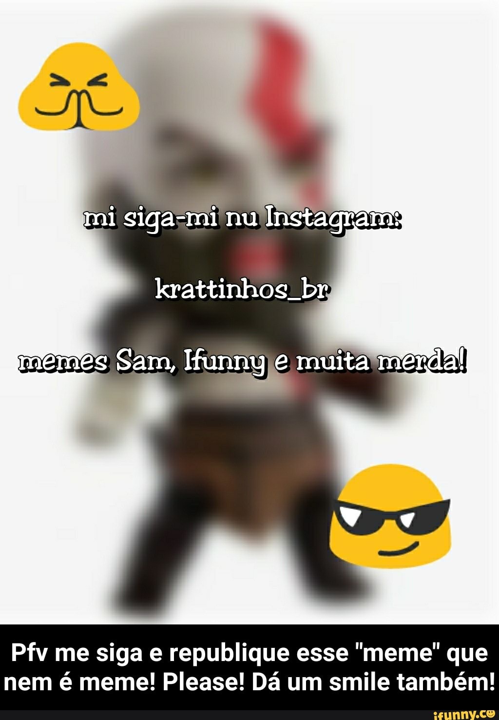 Pfv me siga e republique esse "meme" que
nem é meme! Please! Dá um smile também! - Pfv me siga e republique esse "meme" que nem é meme! Please! Dá um smile também!