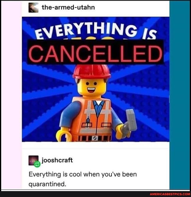 the-armed-utahn
EVERYTHING
CANCELLED
jooshcraft
Everything is cool when you've been
