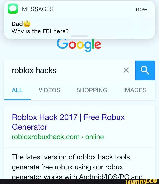 Roblox Robux Generator Hack 2017