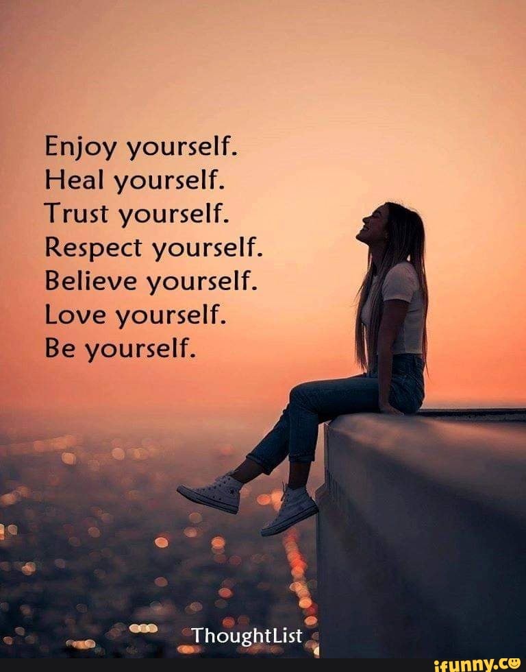 Enjoy Yourself Quote