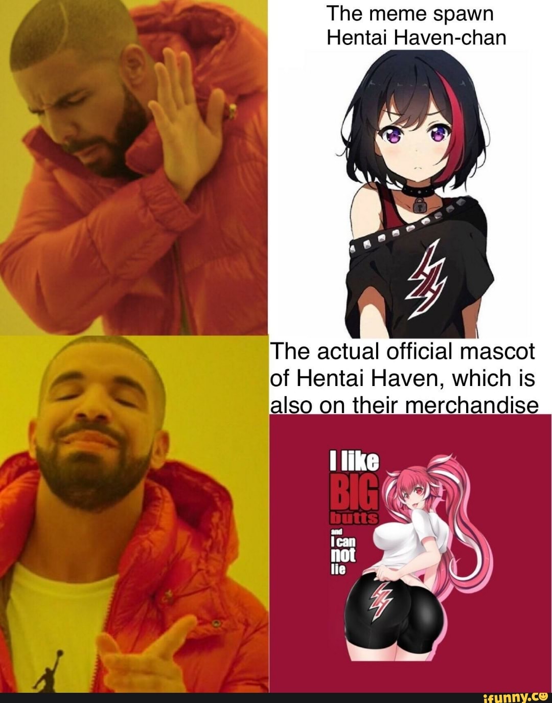 The meme spawn Hentai Haven-chan The actual official mascot of Hentai Haven, ...