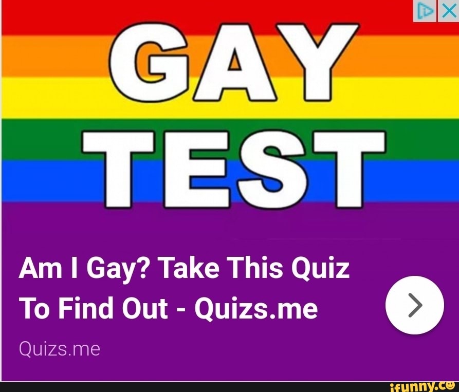 am i gay funny test