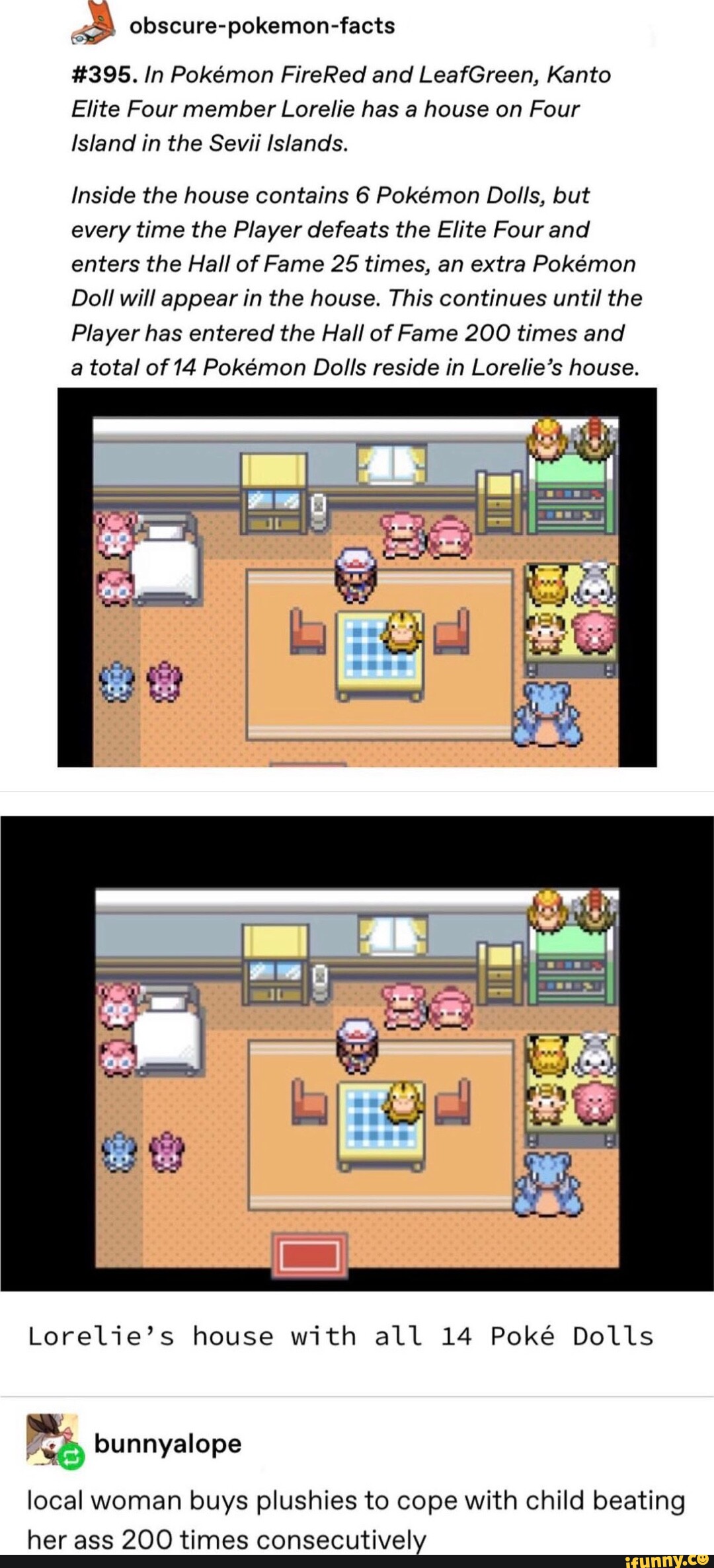 Obscure-pokemon-facts #395. In Pokemon FireRed and LeafGreen, Kanto ...