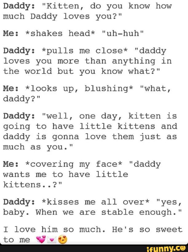And daddy kitten A Punishment