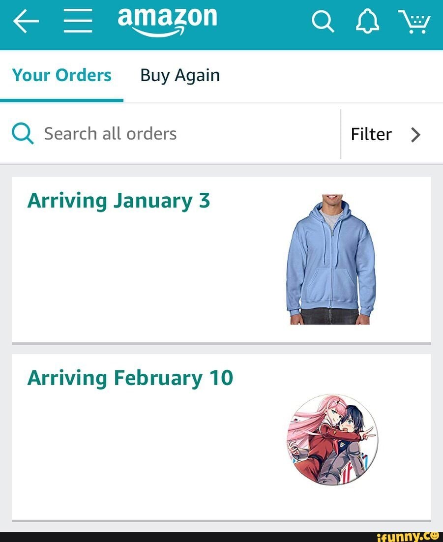 Your Orders Buy Again
Arriving January 3
Arriving February 10
