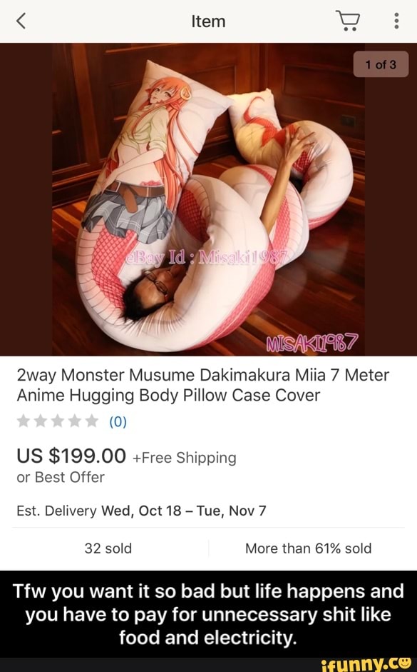 miia dakimakura 7 meter