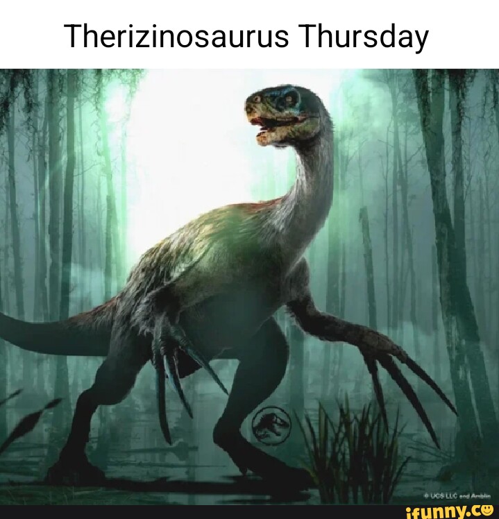 Therizinosaurus Thursday - iFunny