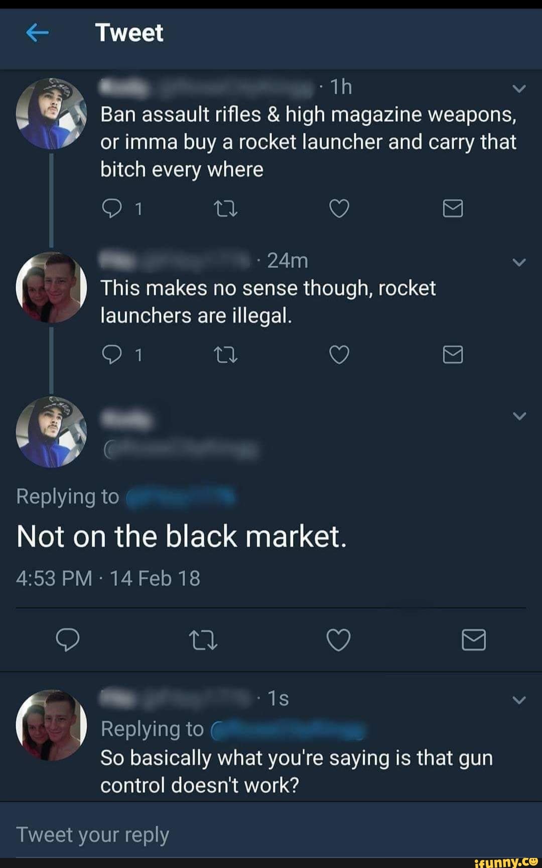 H Uy Bar Ban Assault Rifles High Magazine Weapons Launchers Illegal Replying To Not On The