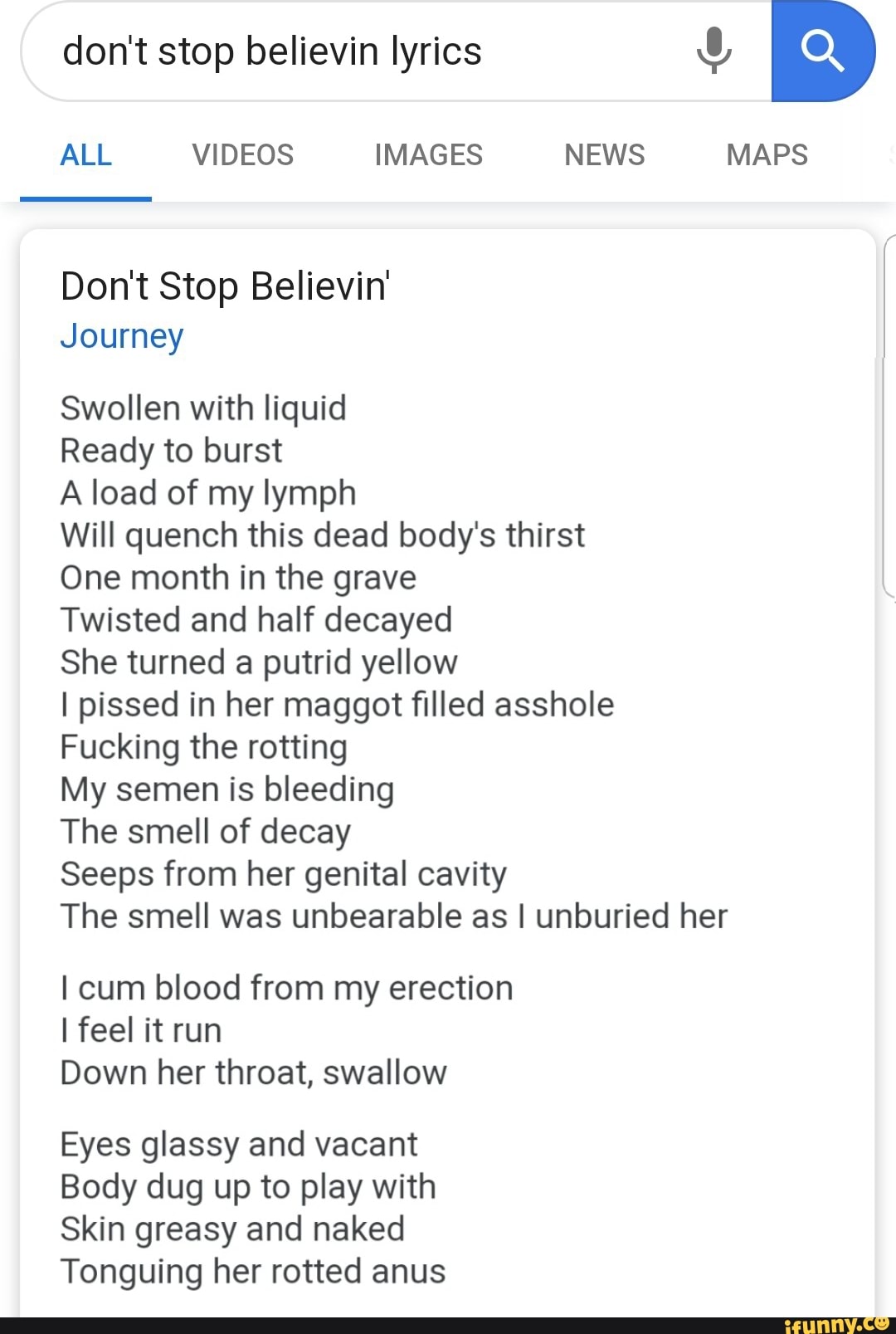 Don T Stop Believing Lyrics