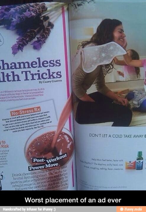 Worst placement of an ad ever - Worst placement of an ad ever
