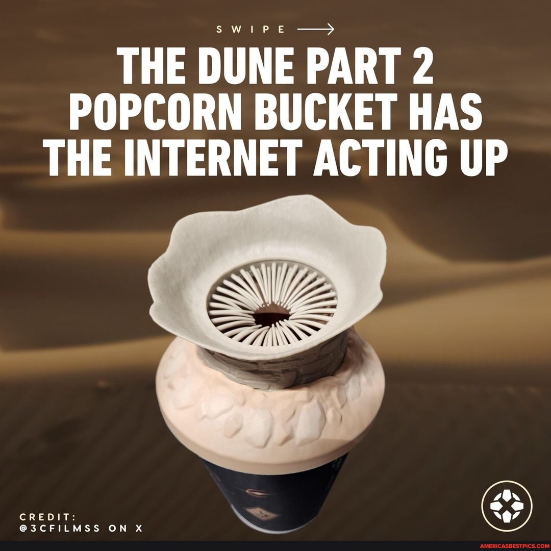 A Dune Part 2 Commemorative Popcorn Bucket Has Surfaced Online And The Internet Is In A Tizzy 2704