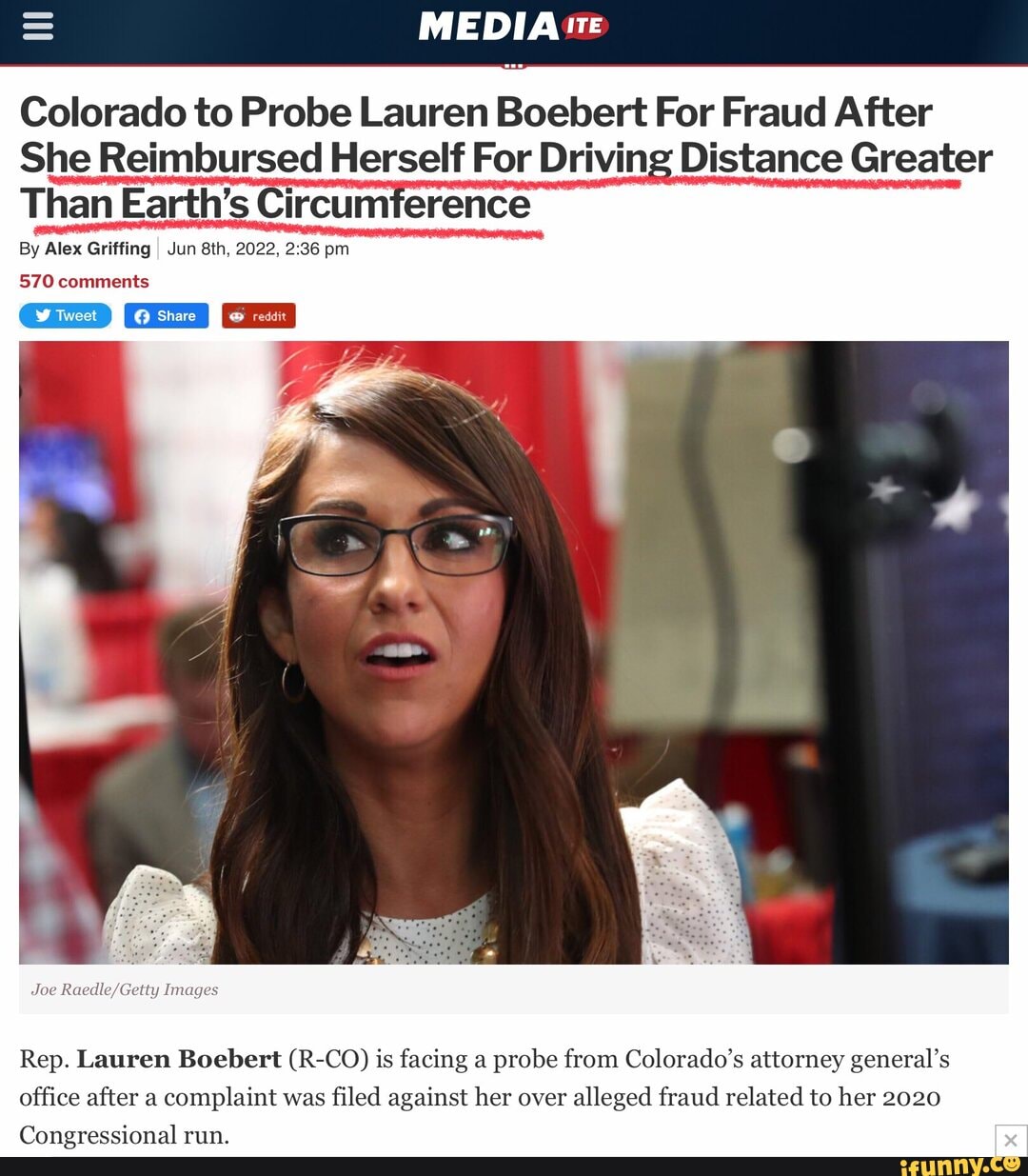 MEDIA Colorado To Probe Lauren Boebert For Fraud After She Reimbursed ...