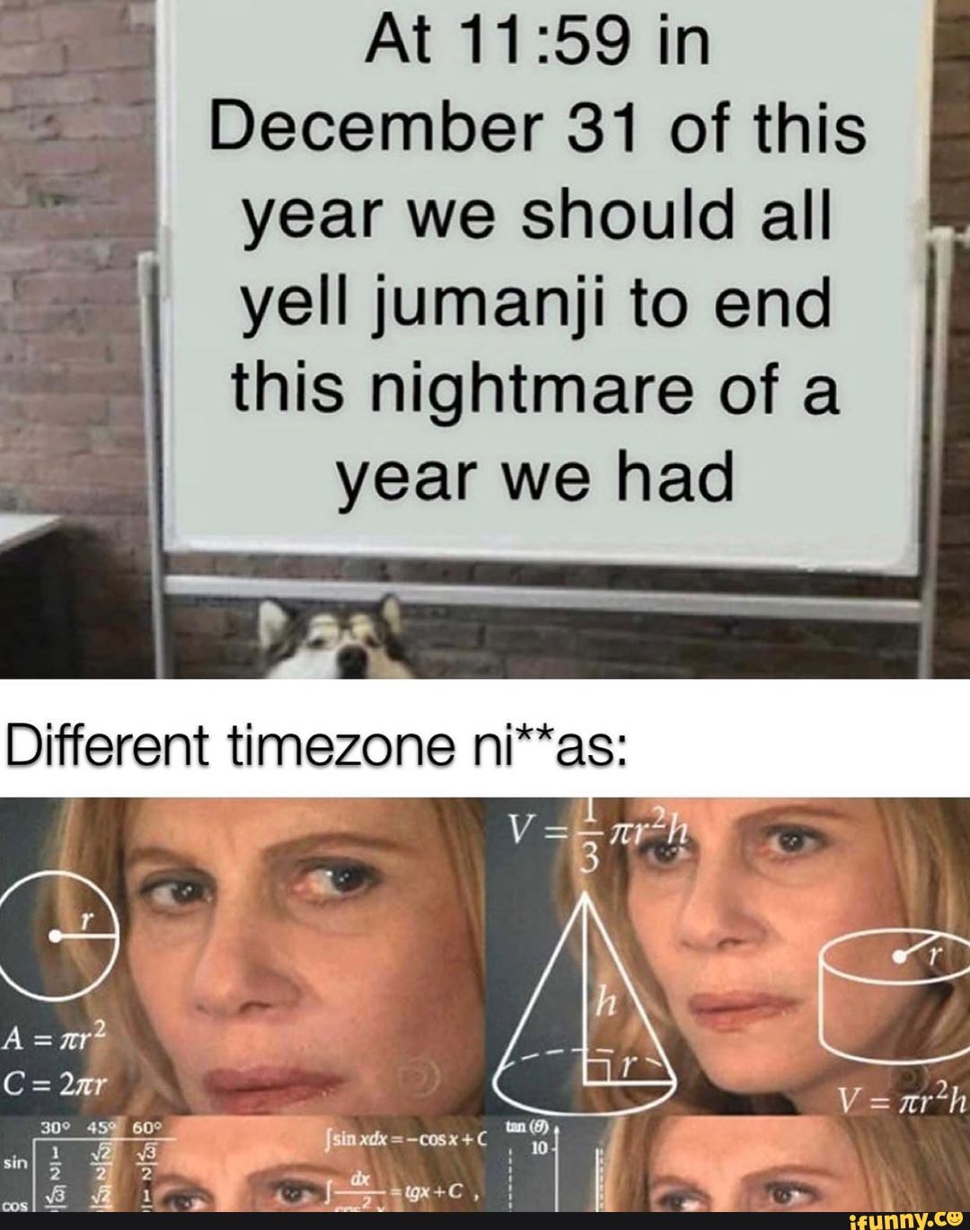 At in December 31 of this year we should all yell jumanji to end this nightmare of a year we had